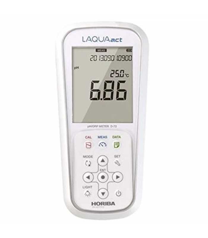Horiba LAQUAact D-72 [30004856] Portable pH / ORP / Temperature Meter*DISCONTINUED*